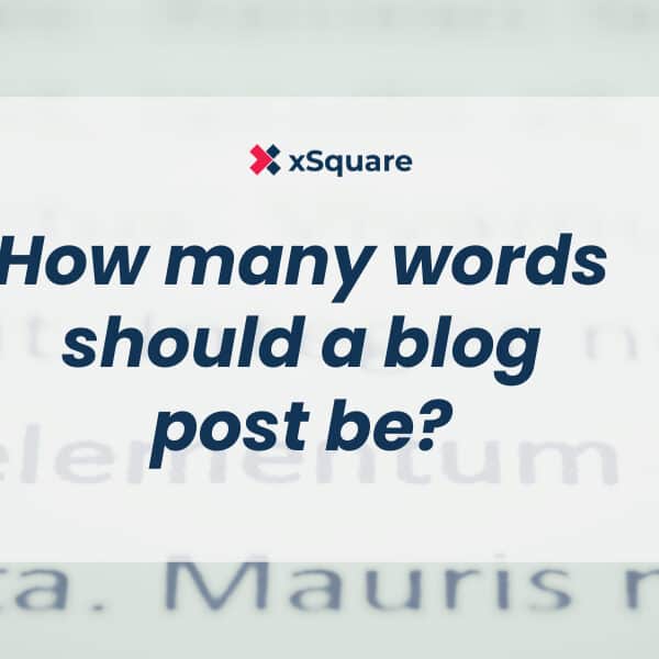 How many words should a blog post be?