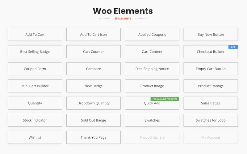 BricksUltimate Woo Elements