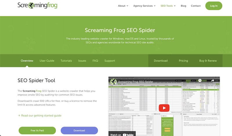 Screaming Frog