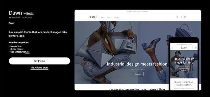 Shopify Theme - Dawn