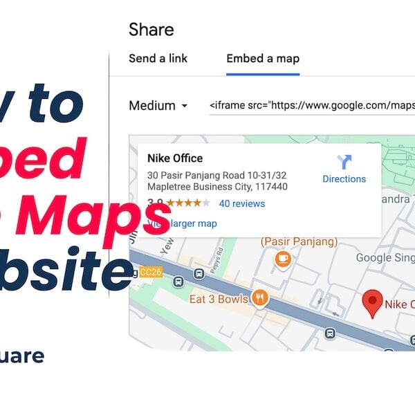 How to embed Google Map to website