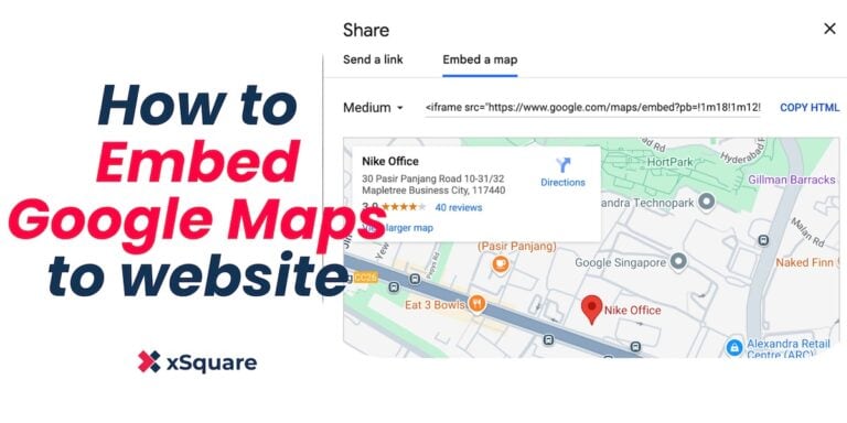 How to embed Google Map to website