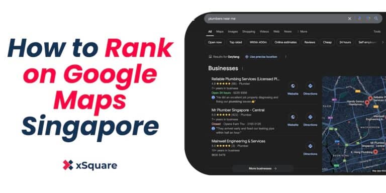 How to rank on Google Maps Singapore