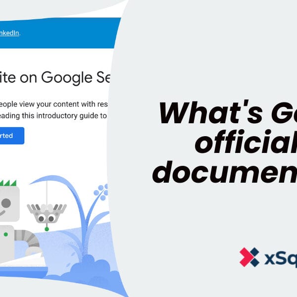 What's Google SEO Documentation