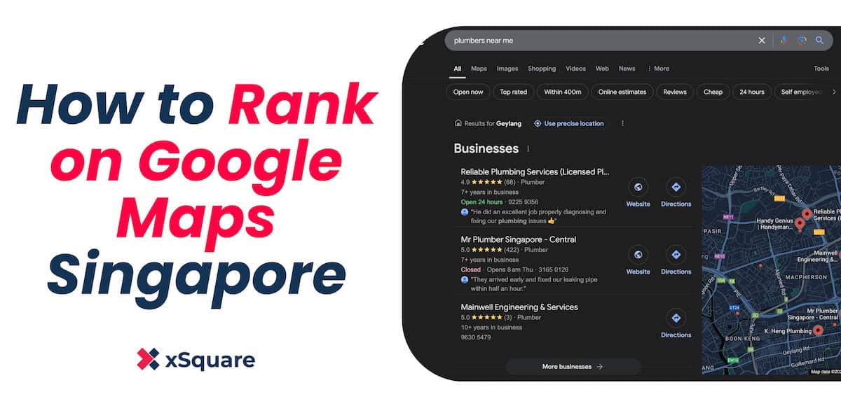 How to rank on Google Maps Singapore|||||