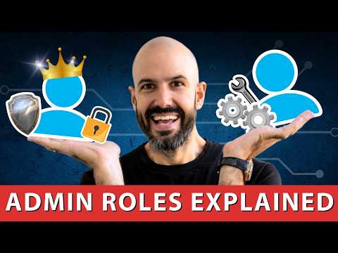 Video still from itGenius explaining the difference between a super admin and an admin in Google Workspace.