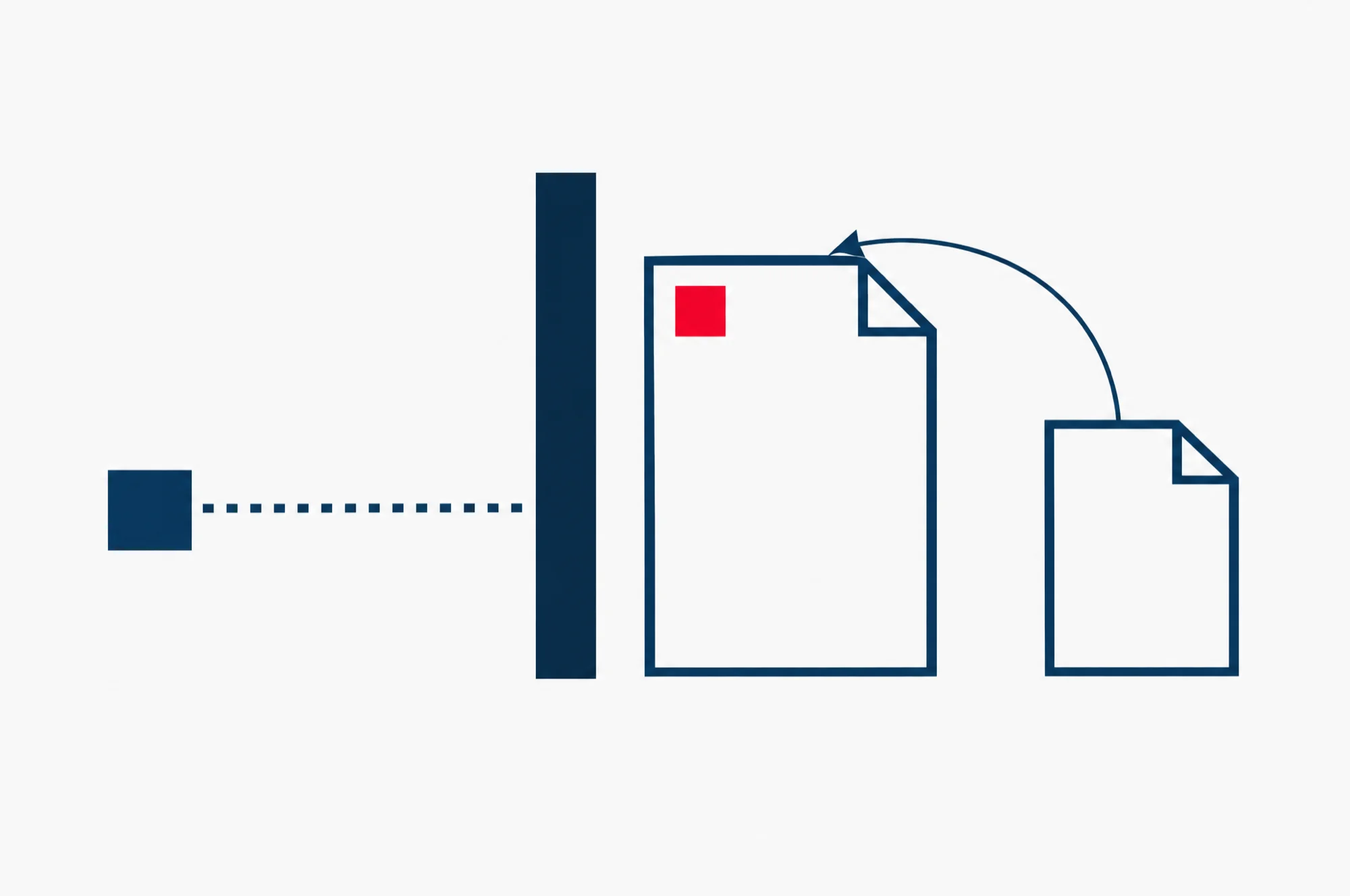 The robots.txt trap: a barrier stops Google's crawler before it reaches the noindex rule on the page, while a link from another site still points to the page.